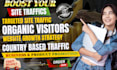 create a strategy to increase website traffic and visibility