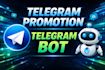 make a professional custom coded telegram bot automation via python