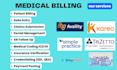 do medical billing, payment posting, denial management