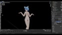 rig 3d model, vrchat, vroid model, koikatsu, mmd,arkit blendshape, mmd, iclone