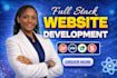 do ai website, ai web application, ai software as full stack website developer