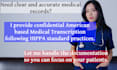 provide english medical transcription