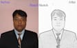 convert image to pencil sketch