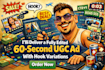 edit ugc ad for your d2c brand