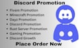 fivem server promotion, fivem minecraft rust dayz promotion, discord pr0motion,