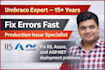 fix iis, azure, and aspnet deployment problems