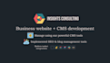 build a custom website, web application, and powerful cms