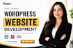 create, redesign, build wordpress website development, ecommerce website design