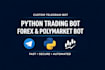 develop a custom telegram bot, python bot, trading bot, polymarket bot