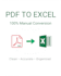 convert pdf to excel with accurate formatting