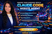 build a claude ai agent that creates websites