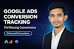 set up and fix google ads conversion tracking with enhanced conversions