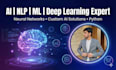 build nlp, ml, neural network and deep learning solutions