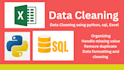do data cleaning, data extraction, data mining with python, excel, sql