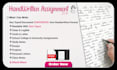do neat handwritten assignments job