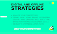 develop your digital, content and offline strategy