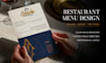 design modern restaurant menus, cafe menus and food menus
