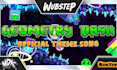 deco geometric dash background, gd texture pack geometry layout level thumbnail