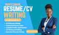 write executive resume customized cover letter and linkedln optimization