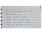 write neat handwritten letters and notes