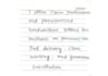 do work will be presented in a neat professional handwritten
