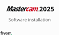 install on your computer  mastercam 2025 software