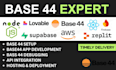 fix base44 bug fixing base44 to lovable base44 landing page base44 debugging