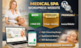 design medical spa website with booking and SEO on wordpress