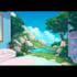 anime background for visual novel, vtuber or game illustrations