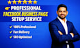 create and setup professional facebook business page