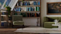 create atmospheric 3d interior visualization