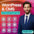 develop a professional wordpress website using modern cms