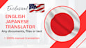 provide japanese contract translation services
