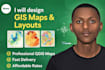 create professional gis maps, digitize data, and process spatial files in qgis
