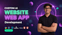 build full stack ai website web application or ai saas software