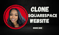 clone redesign duplicate customize squarespace website