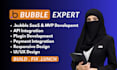 bubble saas mvp developer bubble io web app landing page expert bubble expert