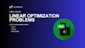 solve your linear optimization problems using excel, IBM cplex and python