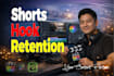 edit shorts, reels, tiktok by a youtuber