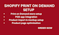 shopify print on demand