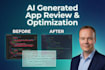 fix bugs and optimize your ai generated website and app