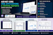create aspnet core dashboards and reporting systems