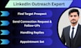 do linkedin outreach and appointment setting