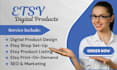 create etsy digital product etsy listing etsy shop setup etsy SEO