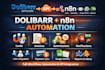 do dolibarr integration via n8n