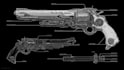 create weapon concept art for you