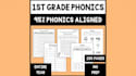 design a full year 1st grade phonics 95 percent curriculum
