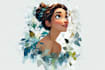create a unique disney style art piece from your photo