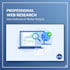 do professional web research and internet data collection