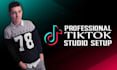 professionally setup your tiktok channel